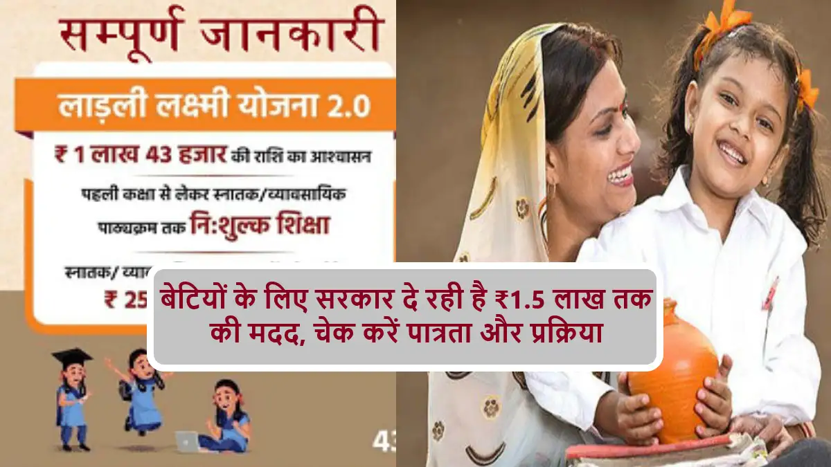 Ladli Laxmi Yojana 2025