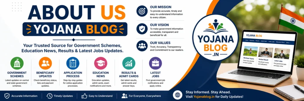 About Us Yojana Blog 